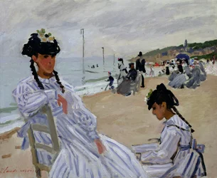 Am Strand von Trouville (1870-71)